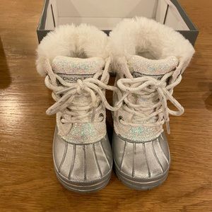 Toddler London Fog Snow Boots Size 6M